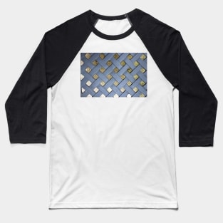 Criss cross pattern Baseball T-Shirt